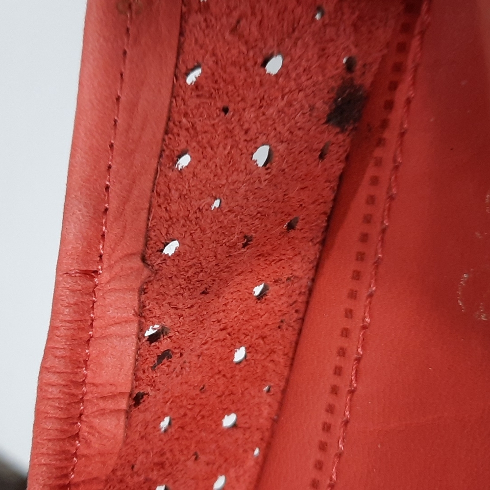 NURTURE salmon pink eyelet flats SZ 9.5M - Picture 11 of 12